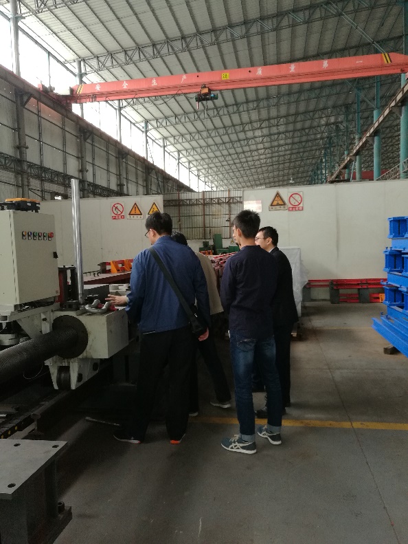 新疆計(jì)量測(cè)試研究院專(zhuān)家前往廣材公司參觀指導(dǎo)