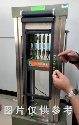 疫情防控傾全力–廣材試驗機研制新型口罩智能快速拉力試驗機